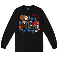 Black hey batter batter swing Long Sleeve Tee - AdoDesignShop