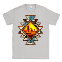 Moon Dust cowhide leopard sunset aztec Classic Tee - JahusDesignShop