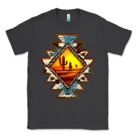 Smoke cowhide leopard sunset aztec Classic Tee - JahusDesignShop