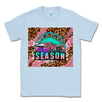Dusty Blue pink racing car Classic Tee - AdoDesignShop