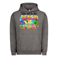 Pigment Tornado take me to the beach Urban Hoodie - NancyCooperArtShop
