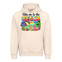 Sandshell take me to the beach Urban Hoodie - NancyCooperArtShop