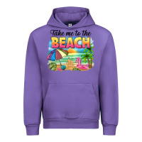 Tulip take me to the beach Urban Hoodie - NancyCooperArtShop