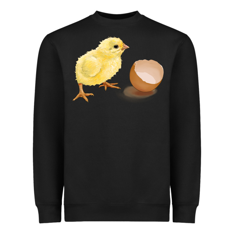 Chick With Egg Heavyweight Sweatshirt by RanaPortraitStore | Teevron