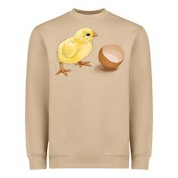 Mushroom chick with egg Heavyweight Sweatshirt - RanaPortraitStore