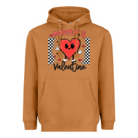 Meerkat mama's valentine Heavyweight Hoodie - MaliasSmallBusiness