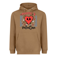 Toasted Coconut mama's valentine Heavyweight Hoodie - MaliasSmallBusiness
