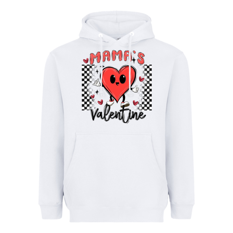 Mama's Valentine Heavyweight Hoodie by MaliasSmallBusiness | Teevron