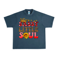 Midnight Navy sassy little soul Urban Heavy Tee - HRA Design Shop