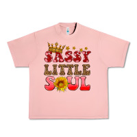 Salmon sassy little soul Urban Heavy Tee - HRA Design Shop