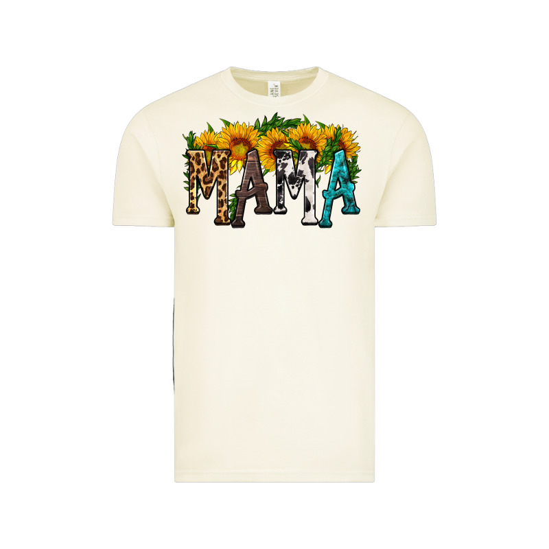 Mama With Sunflower Vintage Tee by HRA Design Shop | Teevron