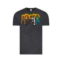 Vintage Black mama with sunflower Vintage Tee - HRA Design Shop