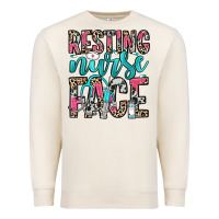 Sandshell resting nurse face Premium Sweatshirt - NancyCooperArtShop