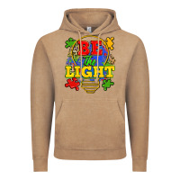 Vintage Coffee be the light Vintage Hoodie - Zillion Design Studio