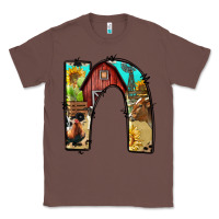 Chestnut farm life alphabet lowercase letters n Classic Tee - BundleAndBundleShop