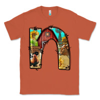 Farm Life Alphabet Lowercase Letters N Classic Tee | Teevron
