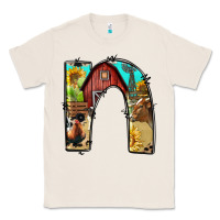 Natural farm life alphabet lowercase letters n Classic Tee - BundleAndBundleShop