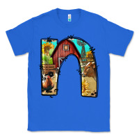True Royal farm life alphabet lowercase letters n Classic Tee - BundleAndBundleShop