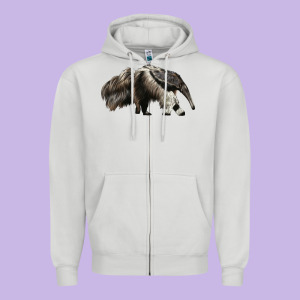 Anteaters Zipper Hoodie Designed By Lillyallendesigns