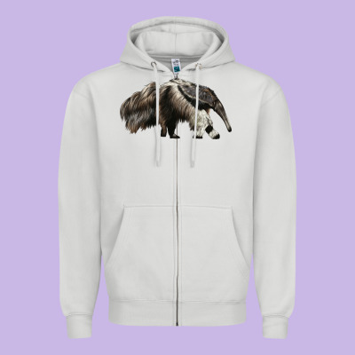Anteaters Zipper Hoodie Designed By Lillyallendesigns