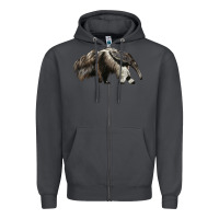 Smoke anteaters Zipper Hoodie - LillyAllenDesigns