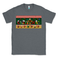 Charcoal Heather christmas with cross license plate Classic Tee - BundleAndBundleShop