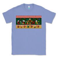 Colony Blue christmas with cross license plate Classic Tee - BundleAndBundleShop