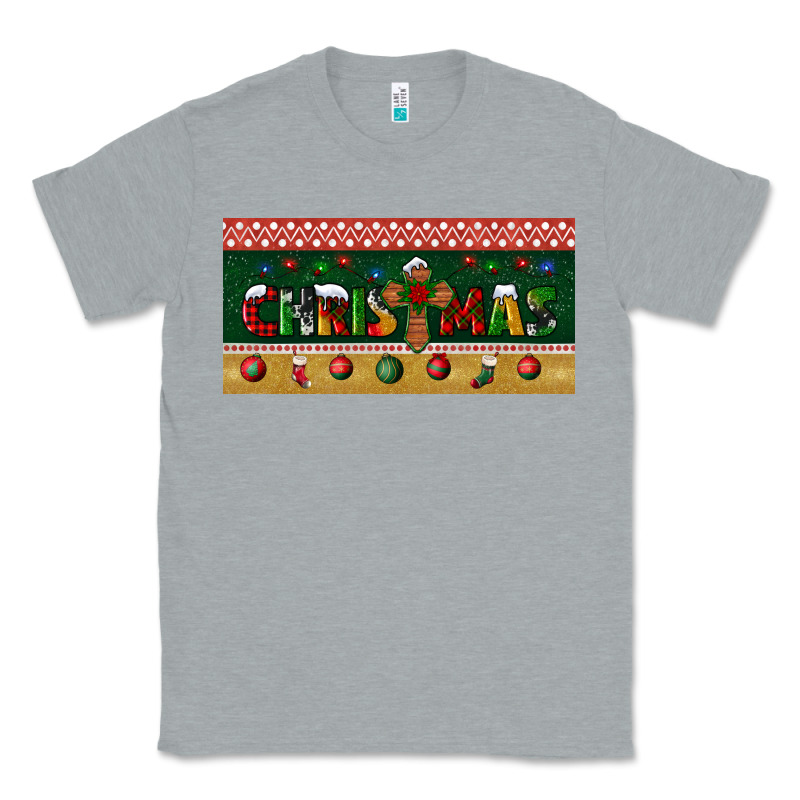 Christmas With Cross License Plate Classic Tee by BundleAndBundleShop | Teevron
