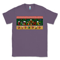 Lavender christmas with cross license plate Classic Tee - BundleAndBundleShop