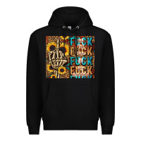 Black fuck Premium Hoodie - LillyAllenDesigns