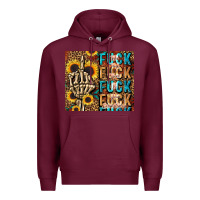 Burgundy fuck Premium Hoodie - LillyAllenDesigns