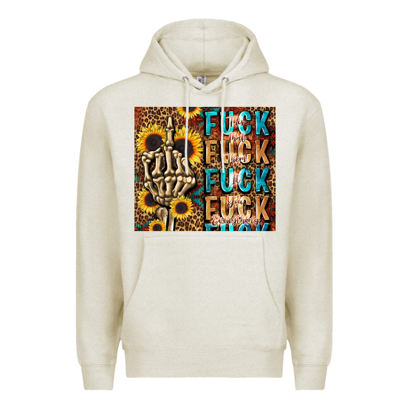 Fuck Premium Hoodie by LillyAllenDesigns | Teevron