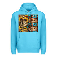 Ocean Blue fuck Premium Hoodie - LillyAllenDesigns