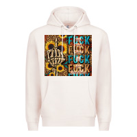 Pale Pink fuck Premium Hoodie - LillyAllenDesigns