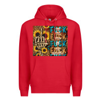 Red fuck Premium Hoodie - LillyAllenDesigns