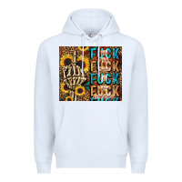 White fuck Premium Hoodie - LillyAllenDesigns