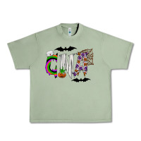 Oil Green Halloween CNA Urban Heavy Tee - CowhideDigitalArt