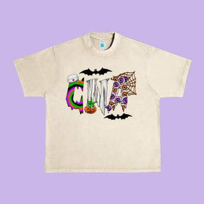 Halloween Cna Urban Heavy Tee Designed By Cowhidedigitalart