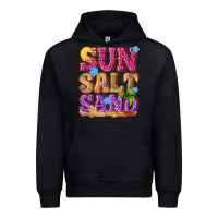 Black sun salt sand summer Urban Hoodie - NancyCooperArtShop