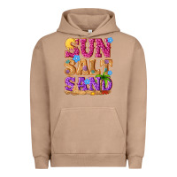 Pigment Burro sun salt sand summer Urban Hoodie - NancyCooperArtShop