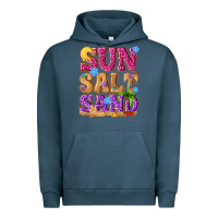 Pigment Midnight Navy sun salt sand summer Urban Hoodie - NancyCooperArtShop