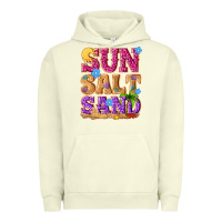 Pigment Pistachio sun salt sand summer Urban Hoodie - NancyCooperArtShop