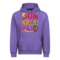 Tulip sun salt sand summer Urban Hoodie - NancyCooperArtShop