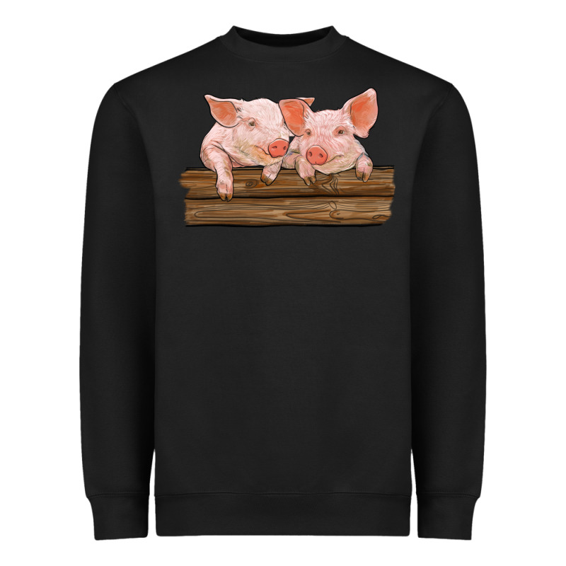 Barn Pigs Heavyweight Sweatshirt by RanaPortraitStore | Teevron