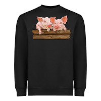 Black barn pigs Heavyweight Sweatshirt - RanaPortraitStore