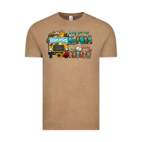 Vintage Coffee They See Me Rollin' They Waiting Vintage Tee - CowhideDigitalArt