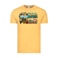 Vintage Mustard They See Me Rollin' They Waiting Vintage Tee - CowhideDigitalArt
