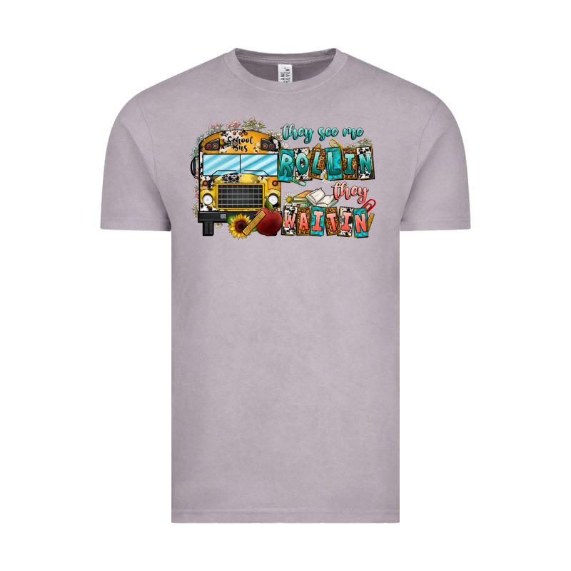 They See Me Rollin' They Waiting Vintage Tee by CowhideDigitalArt | Teevron