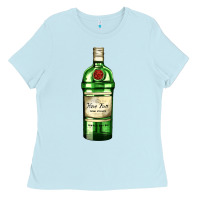 Baby Blue have fun gin bottle Ladies Tee - AdoDesignShop