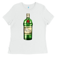 White have fun gin bottle Ladies Tee - AdoDesignShop